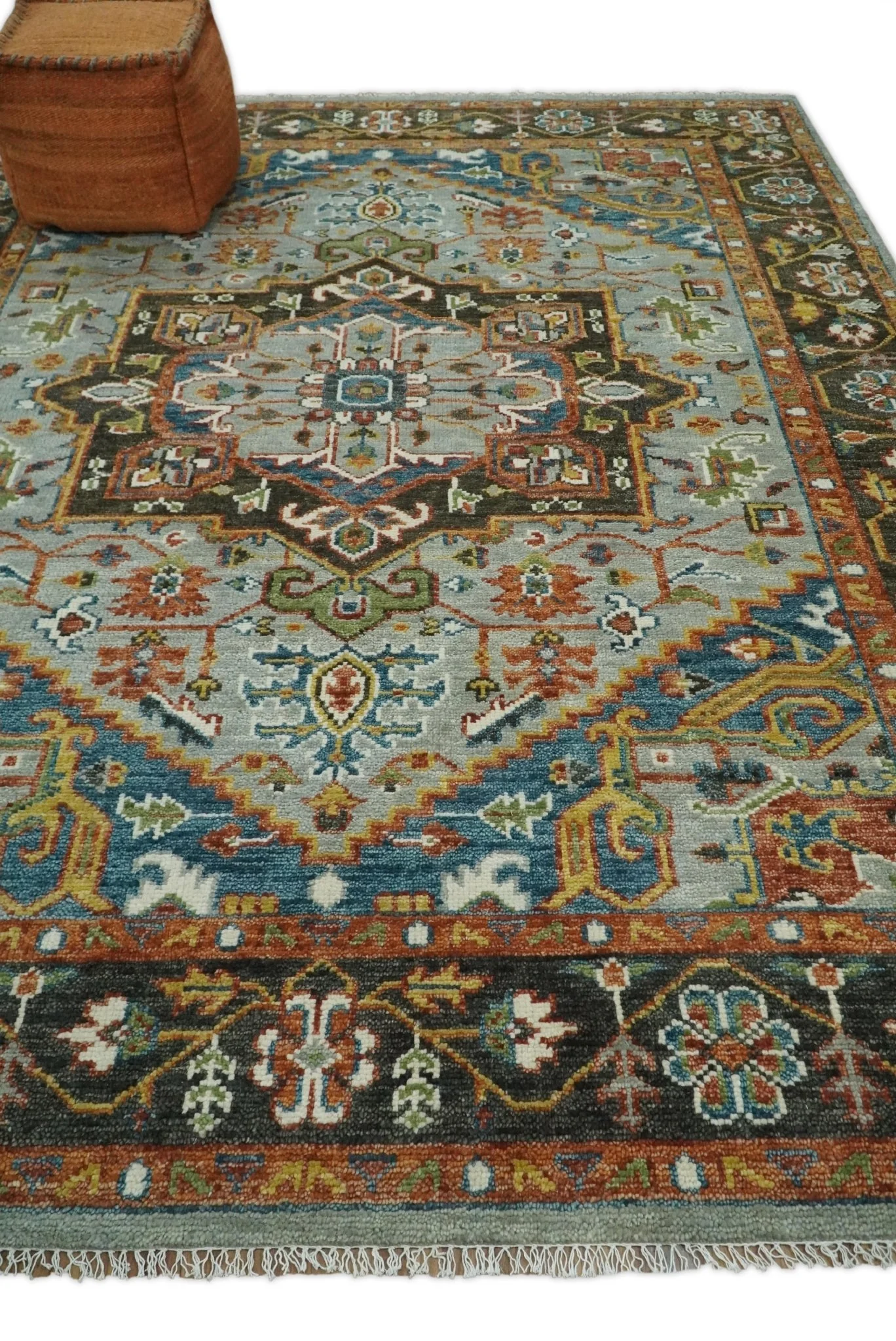 Ready to Ship 8x10, 9x12, 10x14 Traditional Antique Style Hand Knotted Area Rug - Image 3