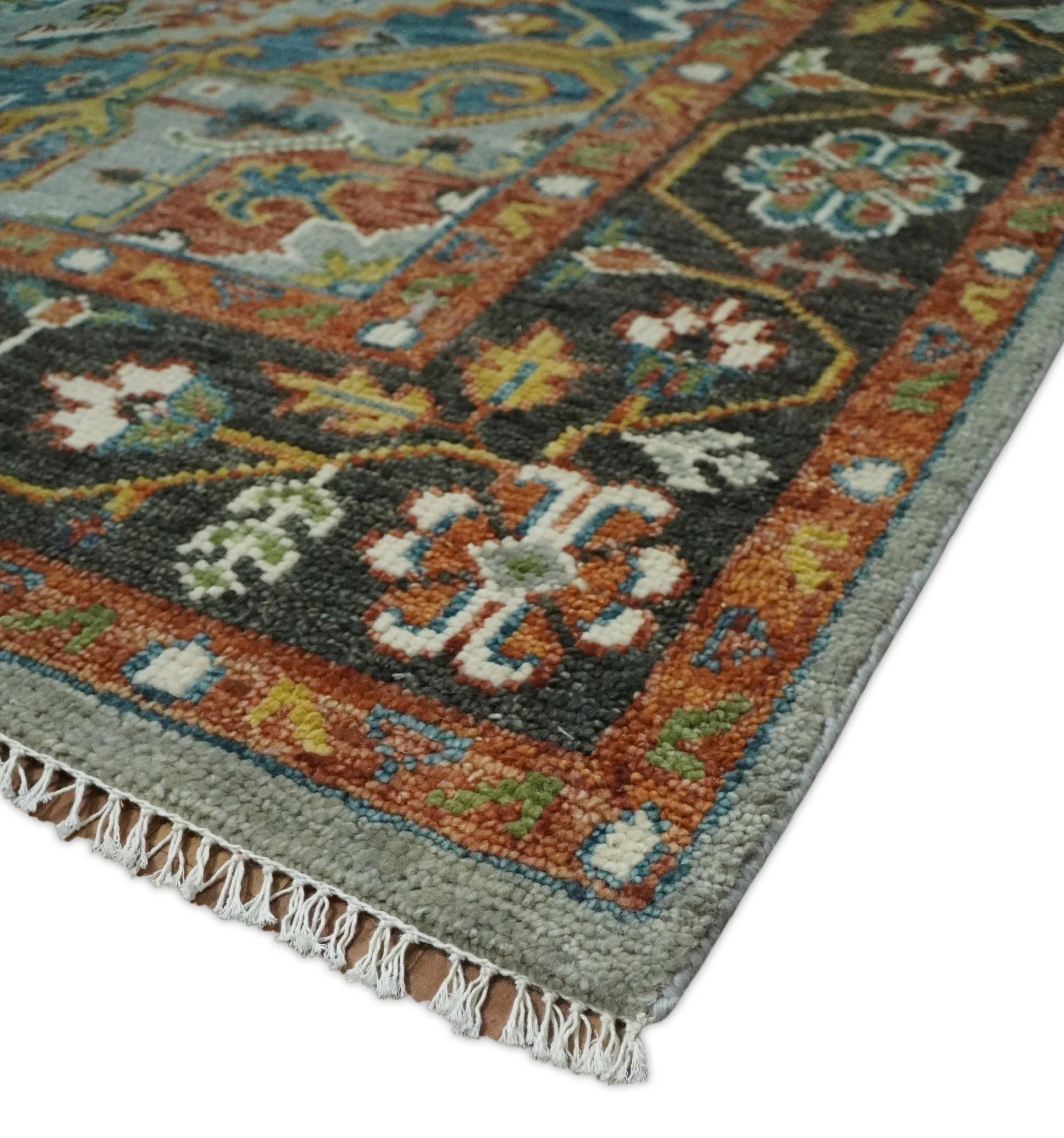 Ready to Ship 8x10, 9x12, 10x14 Traditional Antique Style Hand Knotted Area Rug - Image 5
