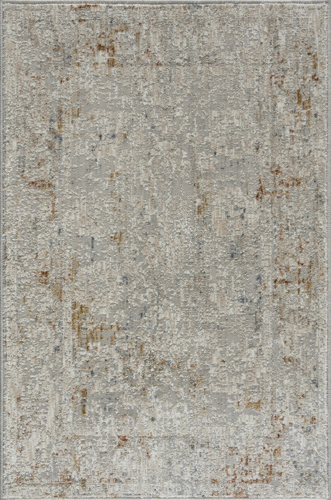 Mustard And Ivory Traditional Style Machine Woven Area Rug - Image 14