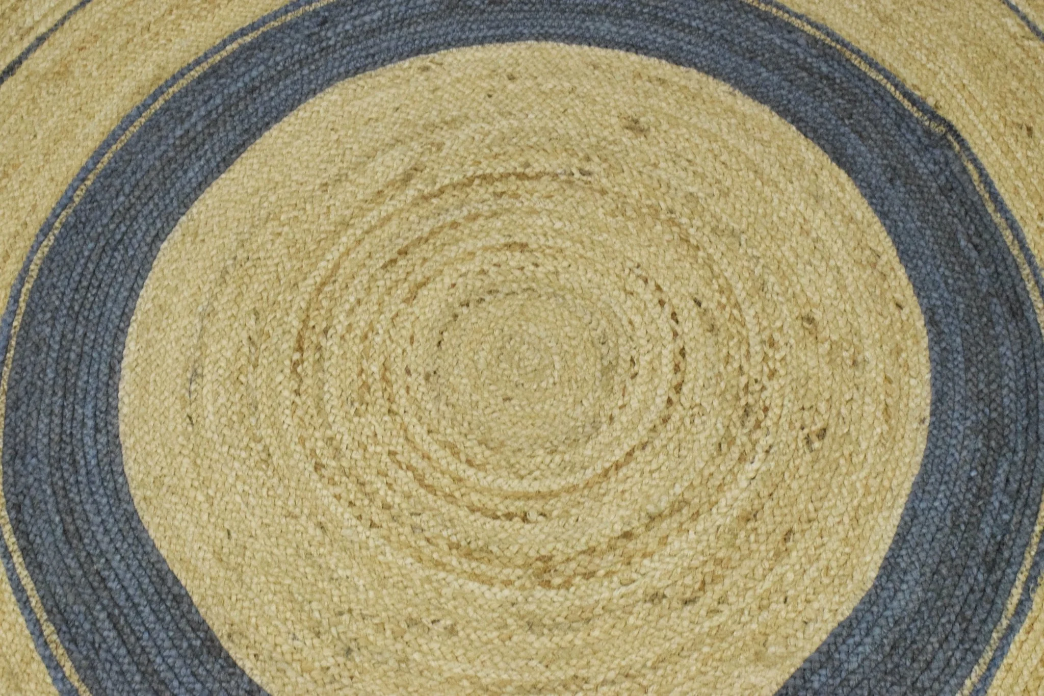 100% ALL NATURAL FIBER HAND BRAIDED BOHO ROUND JUTE RUG | JR25R - Image 7