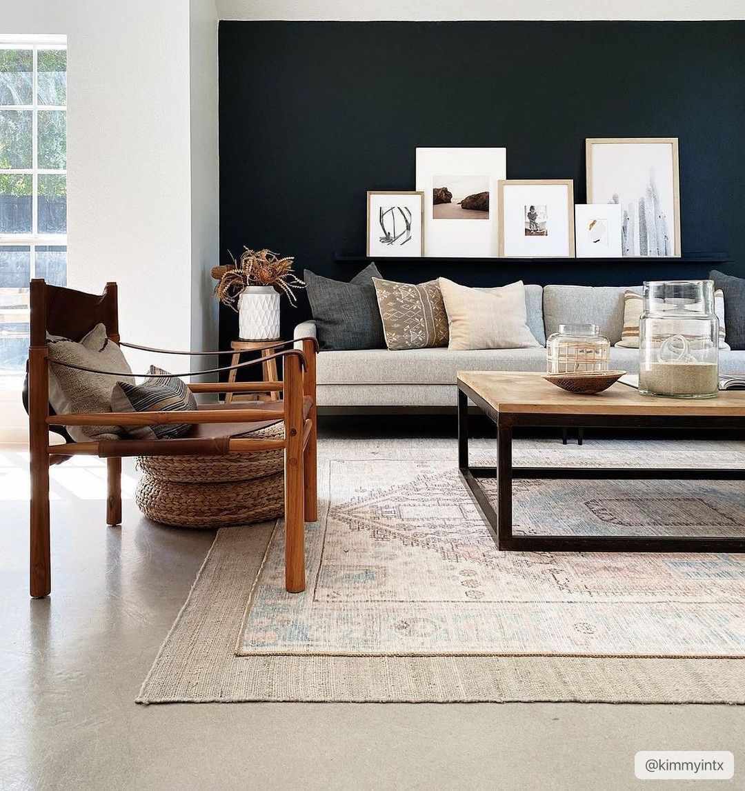 Peach, Blue, Brown and Beige Traditional Vintage Style Machine Washable Area Rug - Image 16