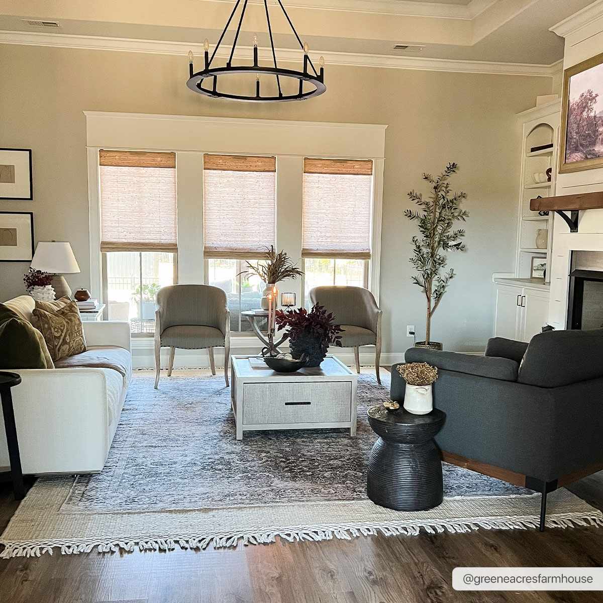 Oriental Transitional Design Beige, Brown and Camel Style Low Pile Area Rug - Image 20