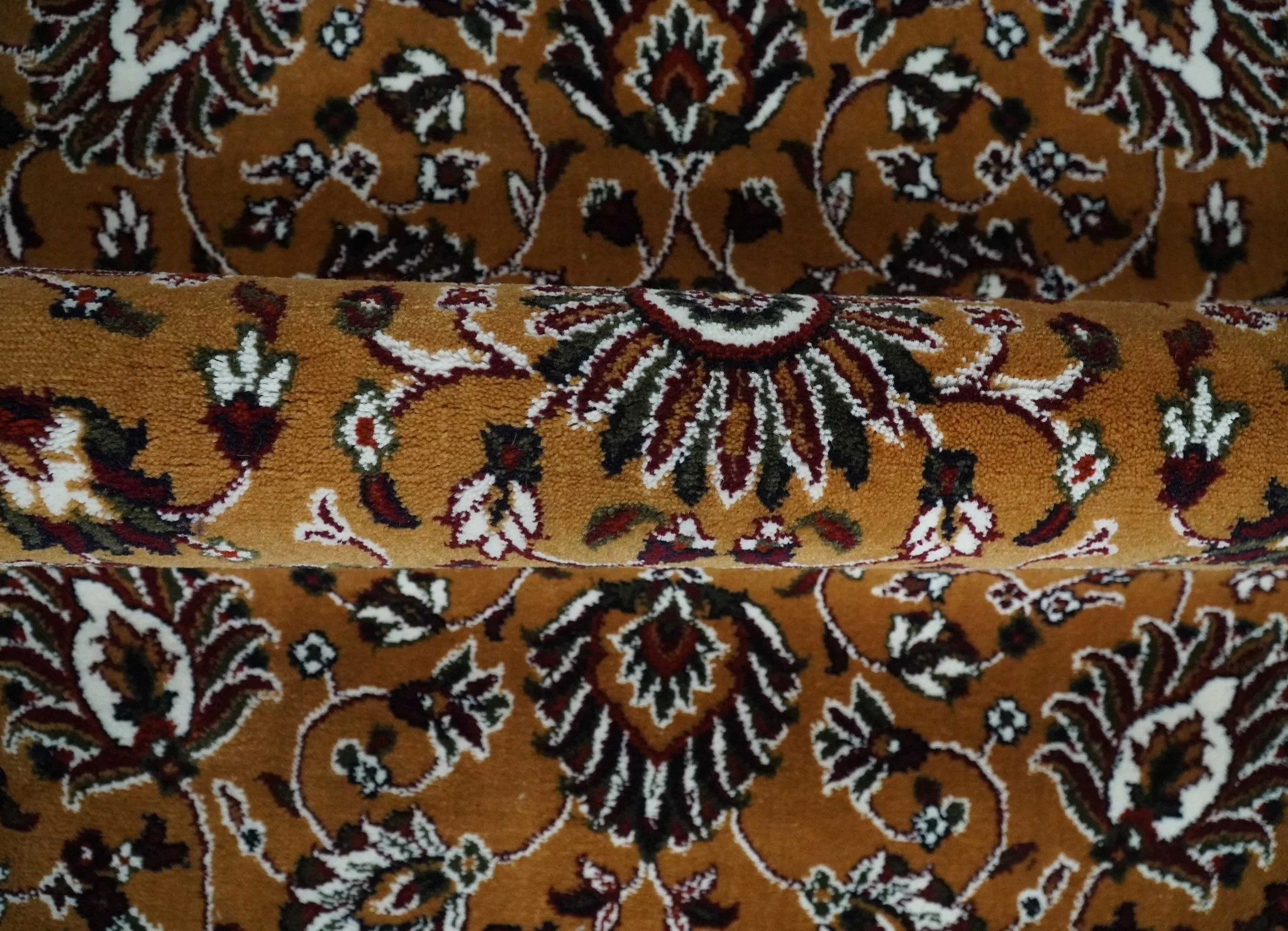 Premium Look 5x7 Rust, Ivory and Brown Traditional Floral Area Rug - Image 6