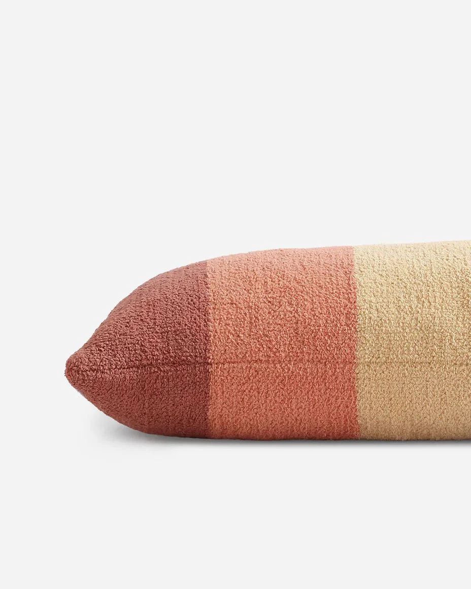 Rainbow Colorful Striped Lumbar Pillow for Couch or Bed - Image 2