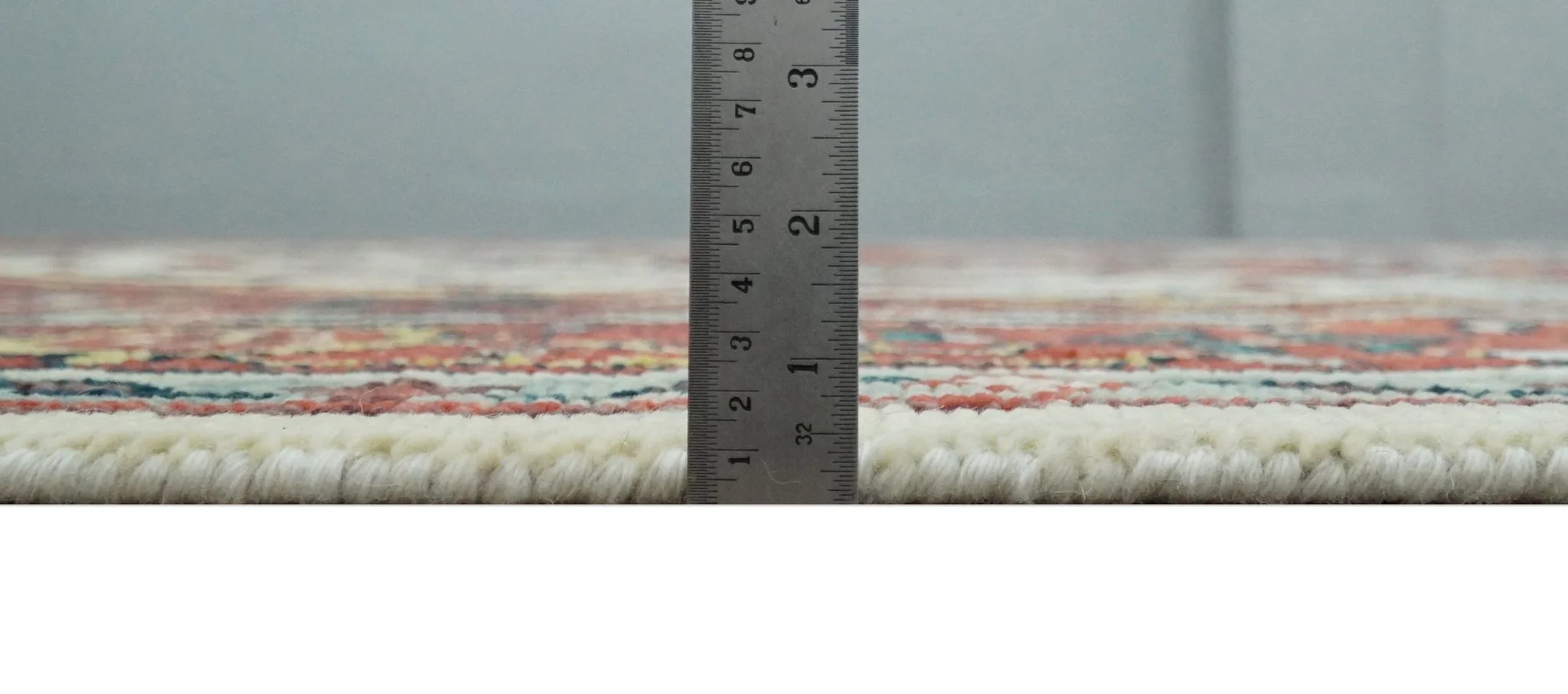 8x10, 9x12, 10x14 and 12x15 Hand Knotted Ivory and Rust Traditional Area Rug - Image 8