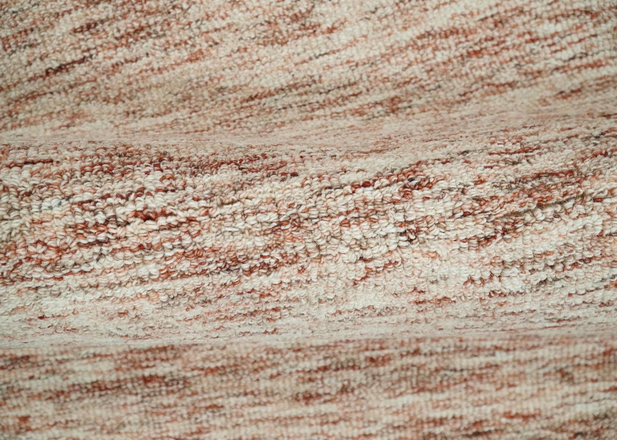 Rust and Ivory Abstract Layering Multi Size Area Rug - Image 5