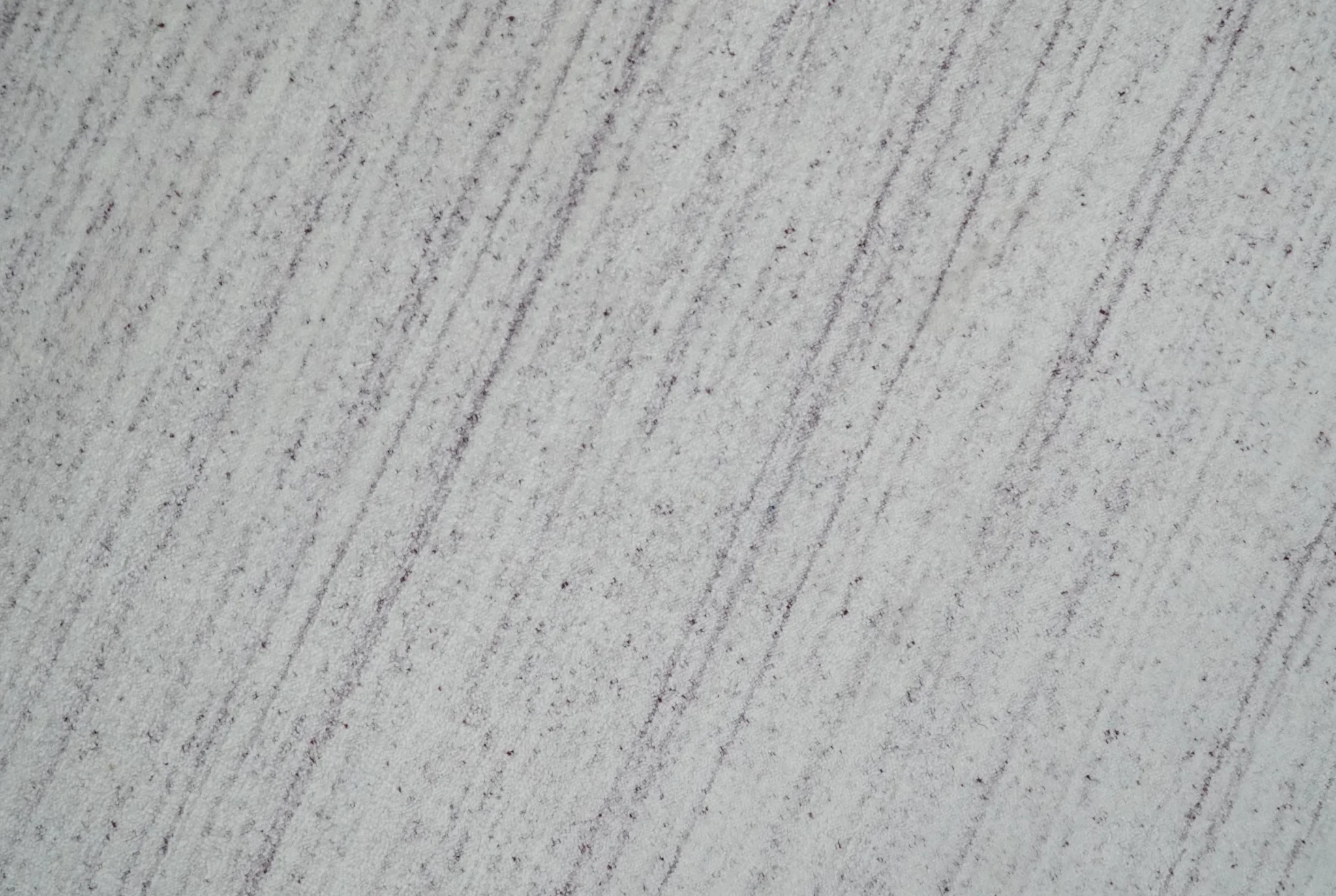 Shaded Solid Ivory and Purple Scandinavian 5x7 Blended Wool Flatwoven Area Rug | HL27 - Image 4