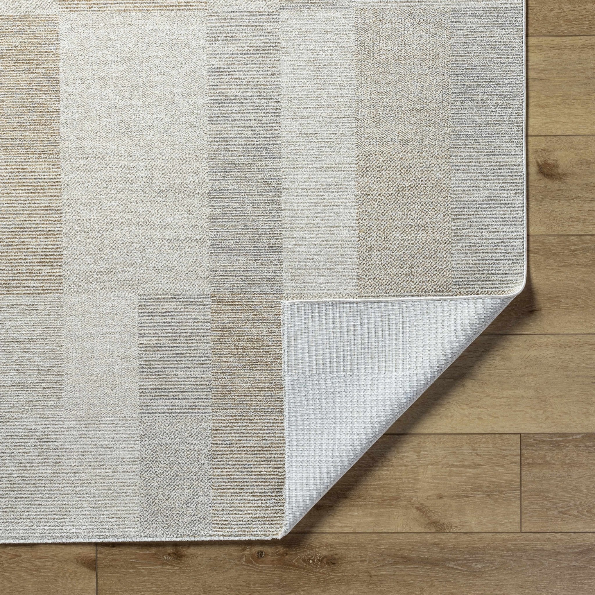 Silver And Gray Modern Contemporary Design Rug - Image 4