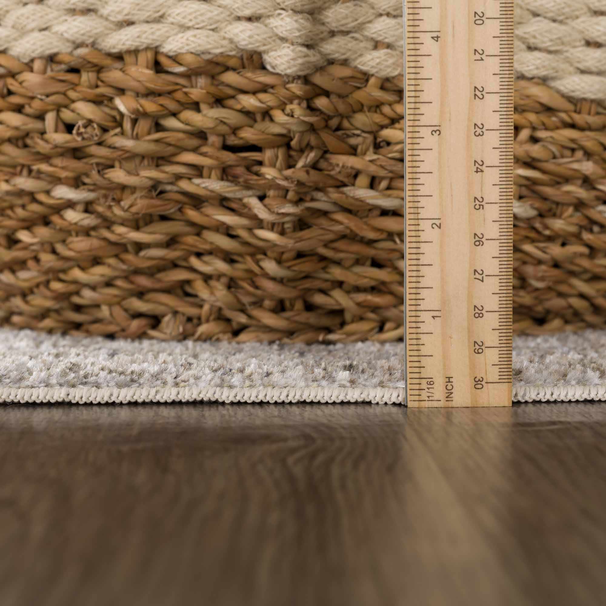 Silver, Gray and Brown Machine woven Traditional Machine washable area Rug - Image 21