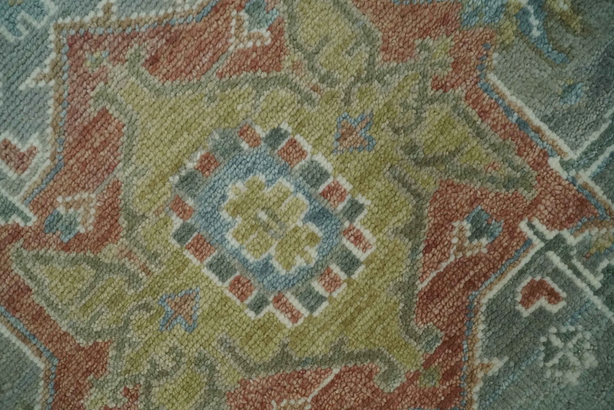 9x12 Silver, Gray and Ivory Hand Knotted Traditional Wool Area Rug - Image 4