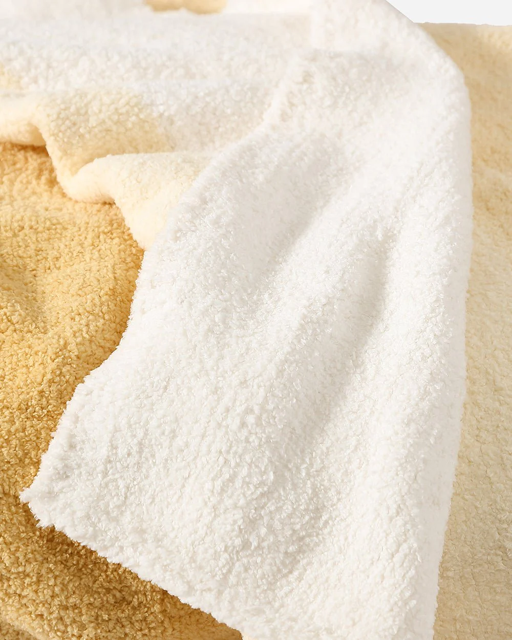 Simple and Elegant Granite and Marigold Striped Lightweight Throw - Image 5