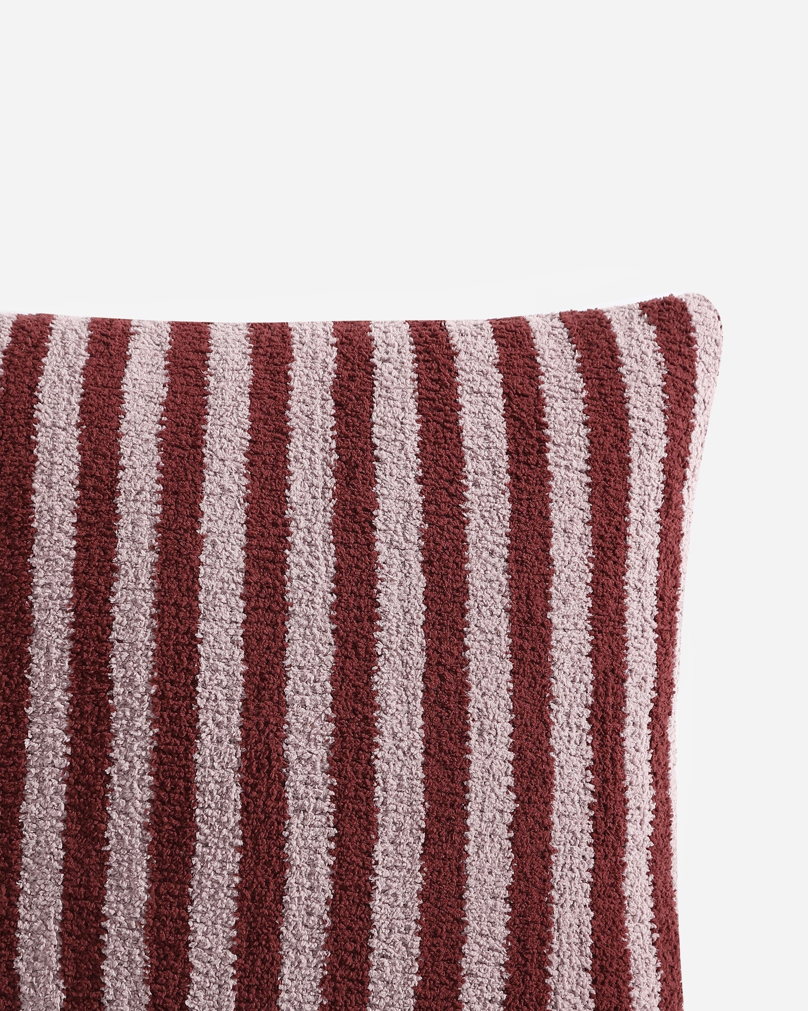 Soft and Cozy Jardin and Clouds Striped Sunset Soiree Throw Pillow - Image 11