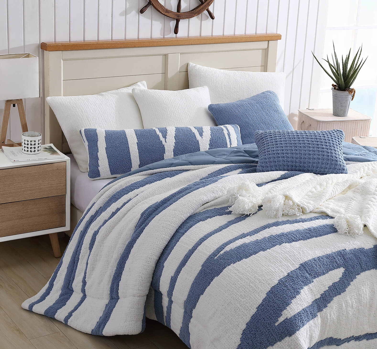 Soft And Modern Solid Colors Snug Throw Pillow - Image 8