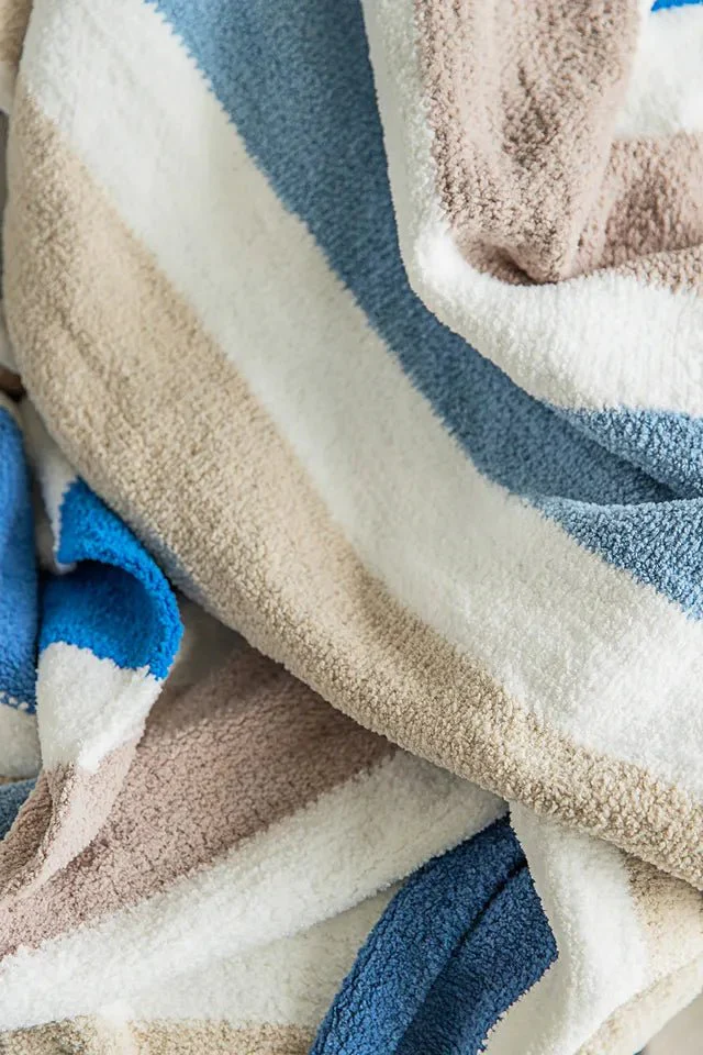 Soft and Cozy Striped Light weight Throw for Your Home - Image 2