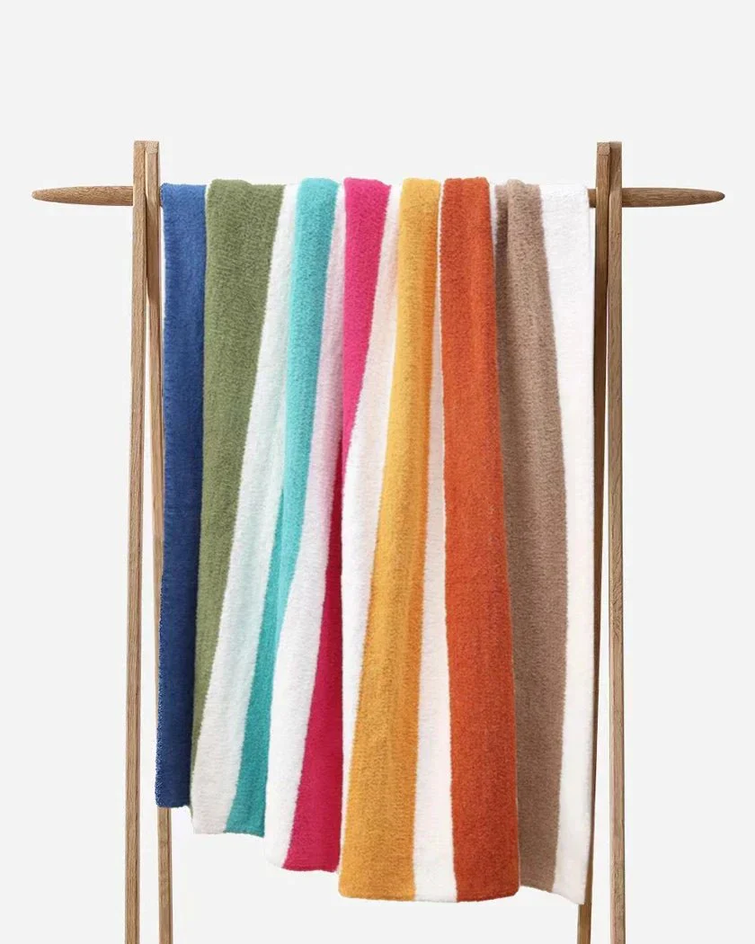 Soft and Cozy Striped Light weight Throw for Your Home - Image 5