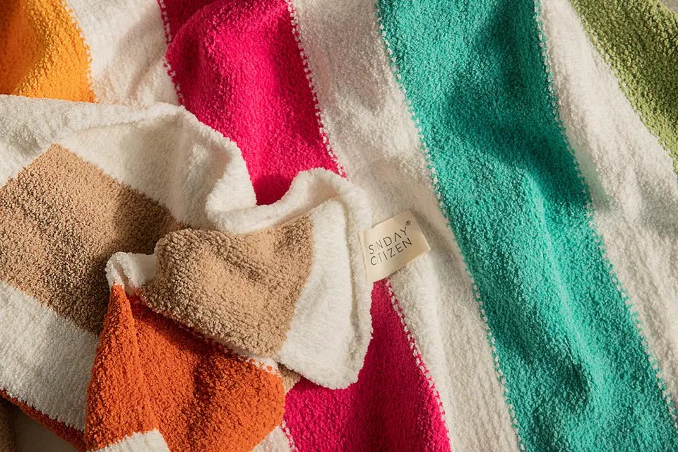 Soft and Cozy Striped Light weight Throw for Your Home - Image 6