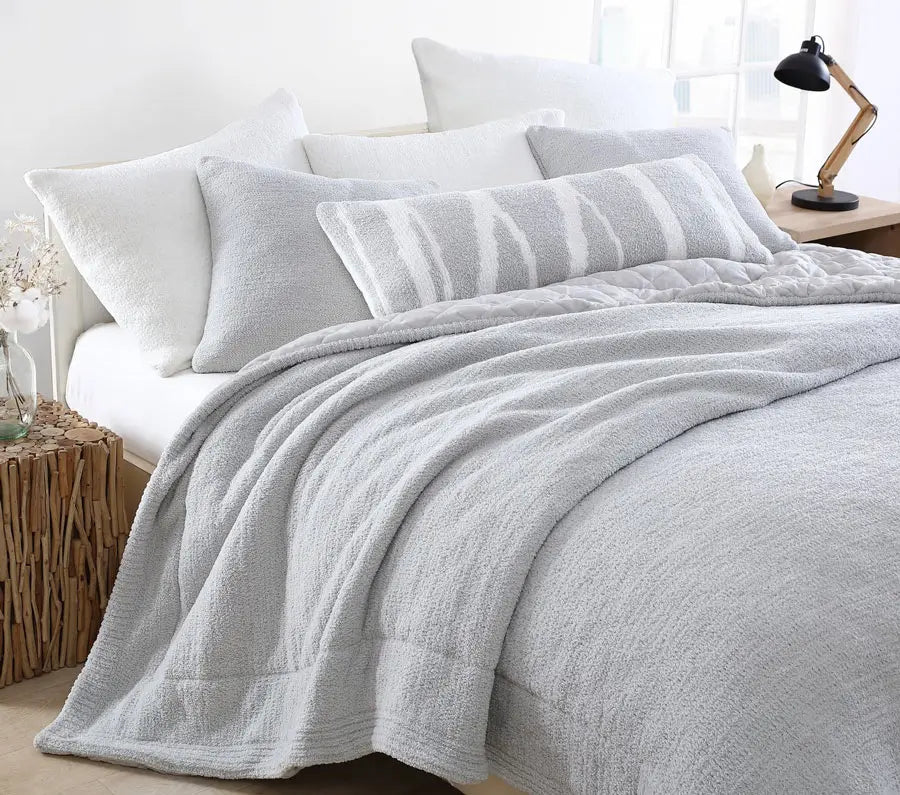 Soft and Cozy Stripes Pattern Woodland Lumbar Pillow - Image 13