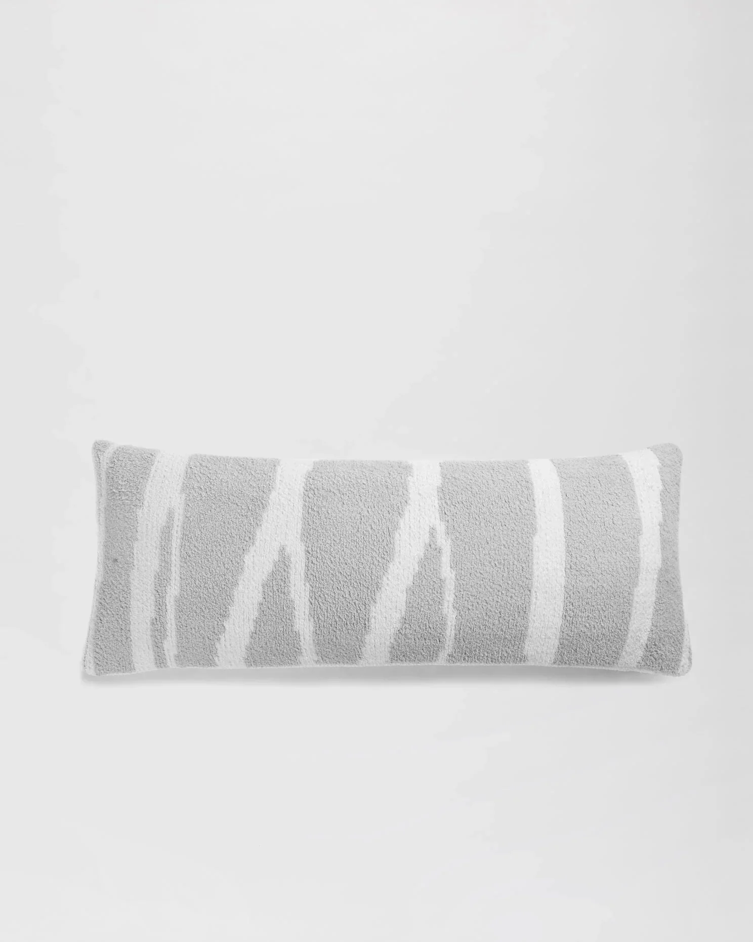 Soft and Cozy Stripes Pattern Woodland Lumbar Pillow - Image 7