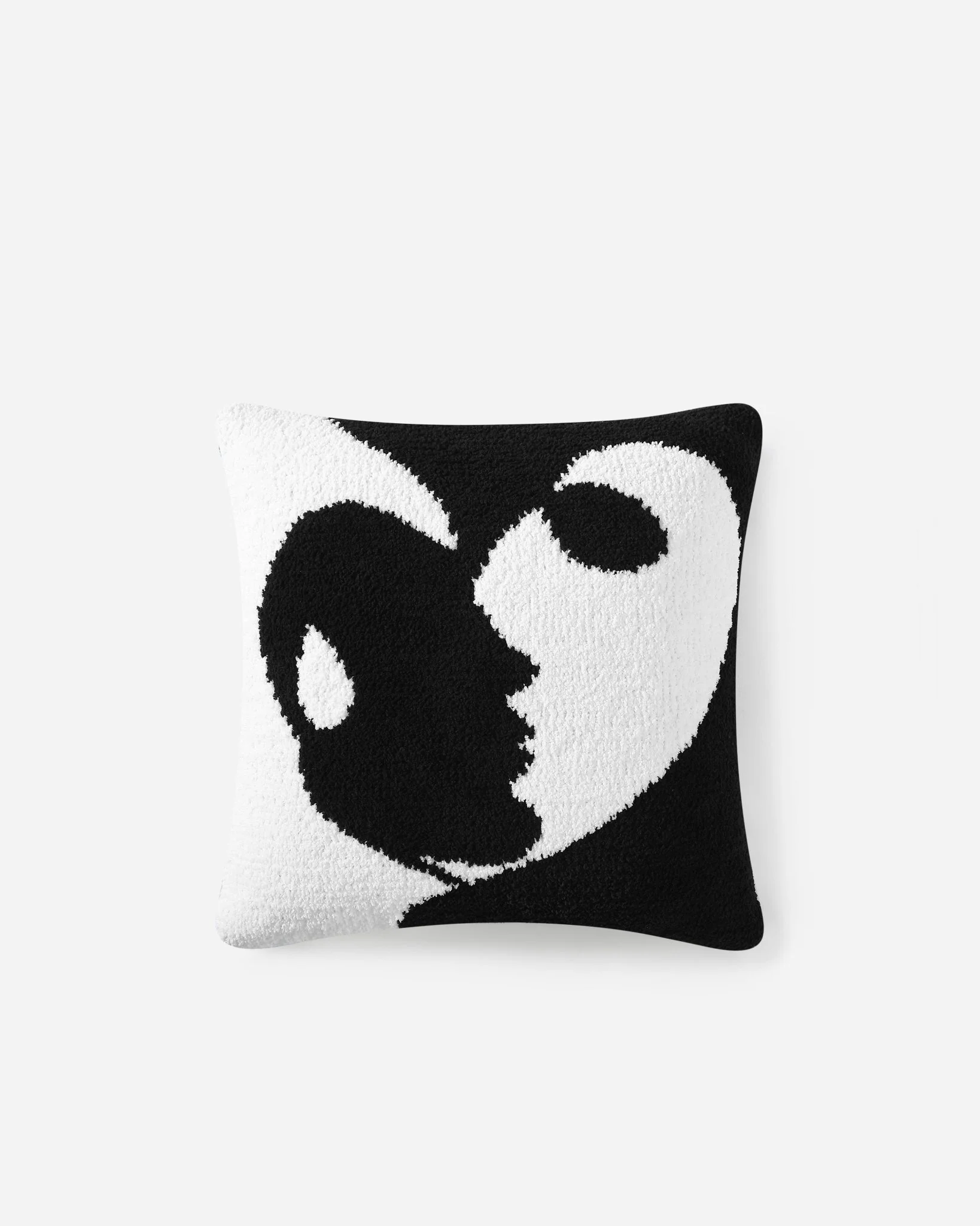 Soft, Warm, and Stylish Cozy Face Print Throw Pillow - Image 14