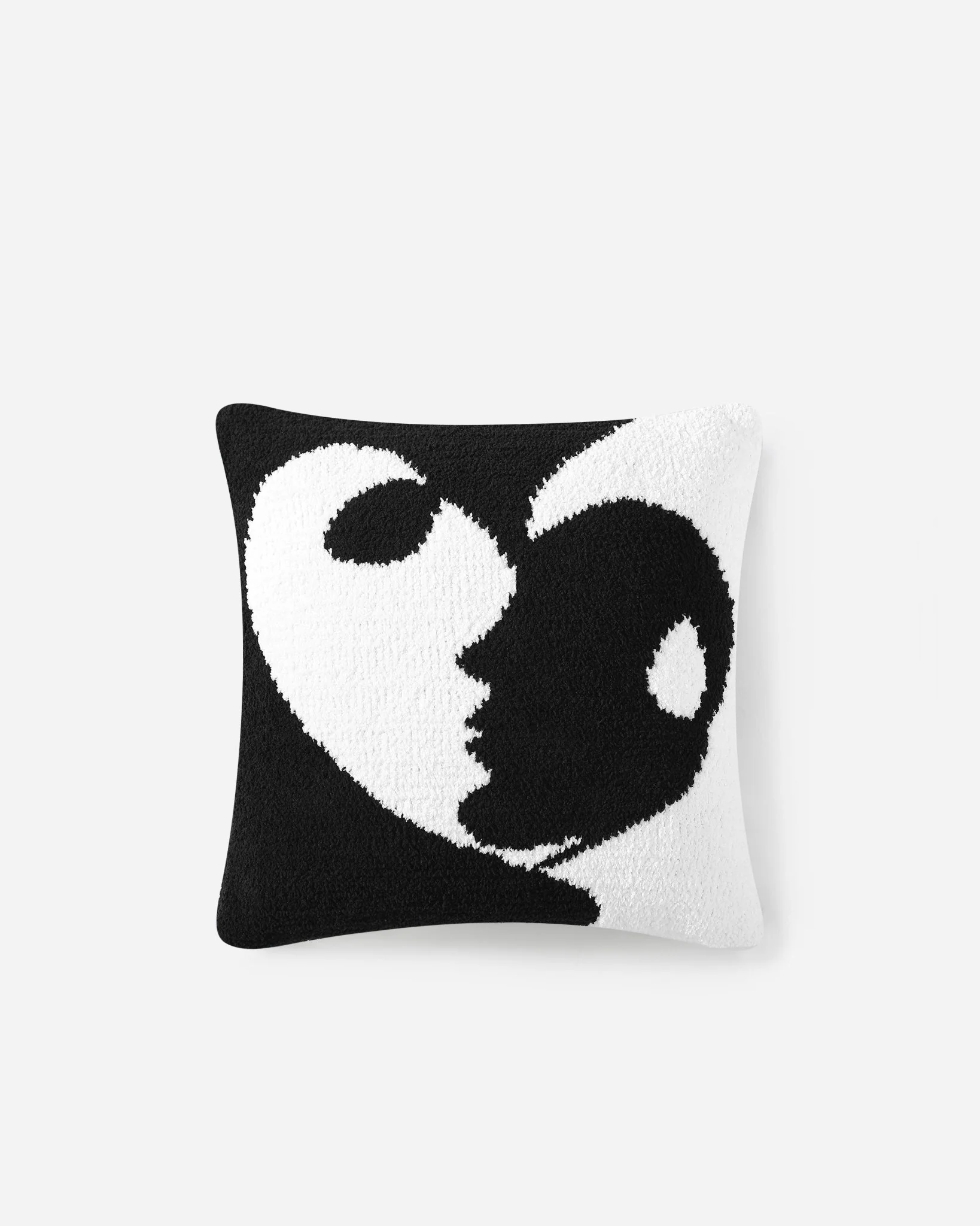 Soft, Warm, and Stylish Cozy Face Print Throw Pillow - Image 16