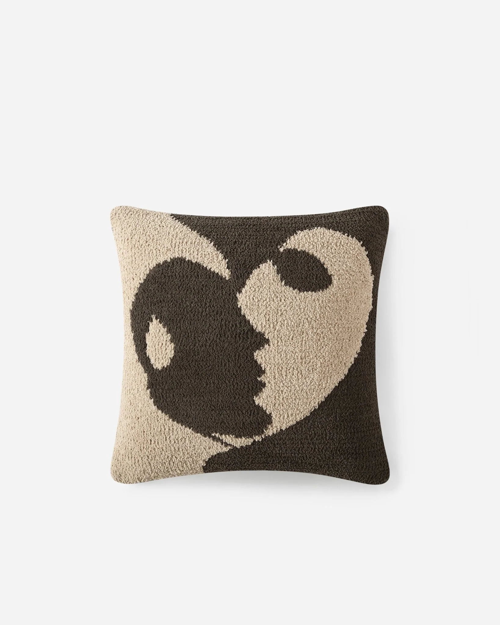 Soft, Warm, and Stylish Cozy Face Print Throw Pillow - Image 3