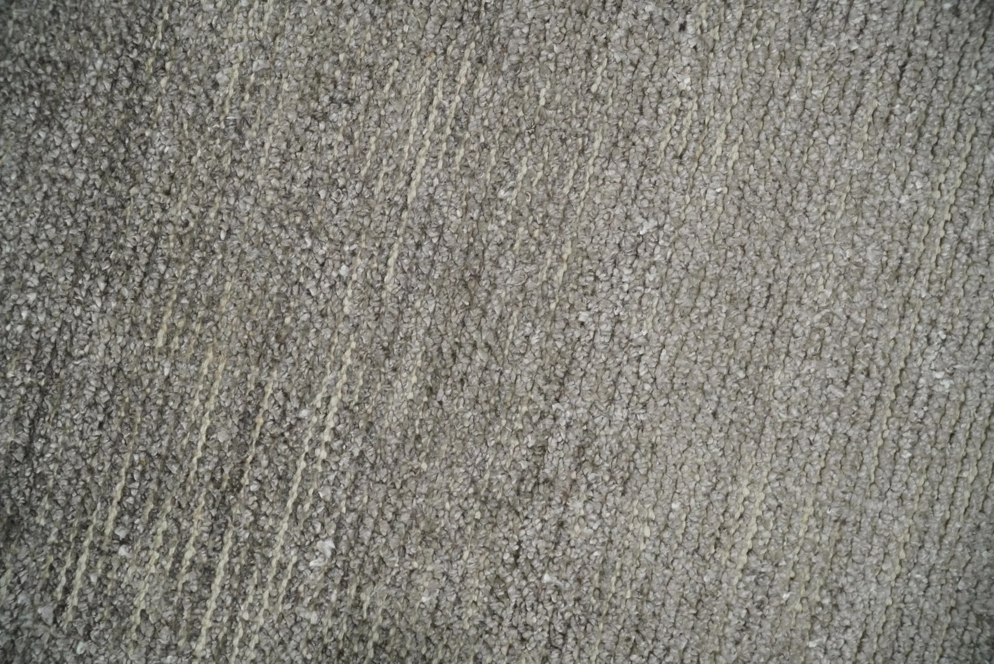 Solid 2x3 Brown Hand Knotted Entryway Silk Area Rug | TRD29784 - Image 5