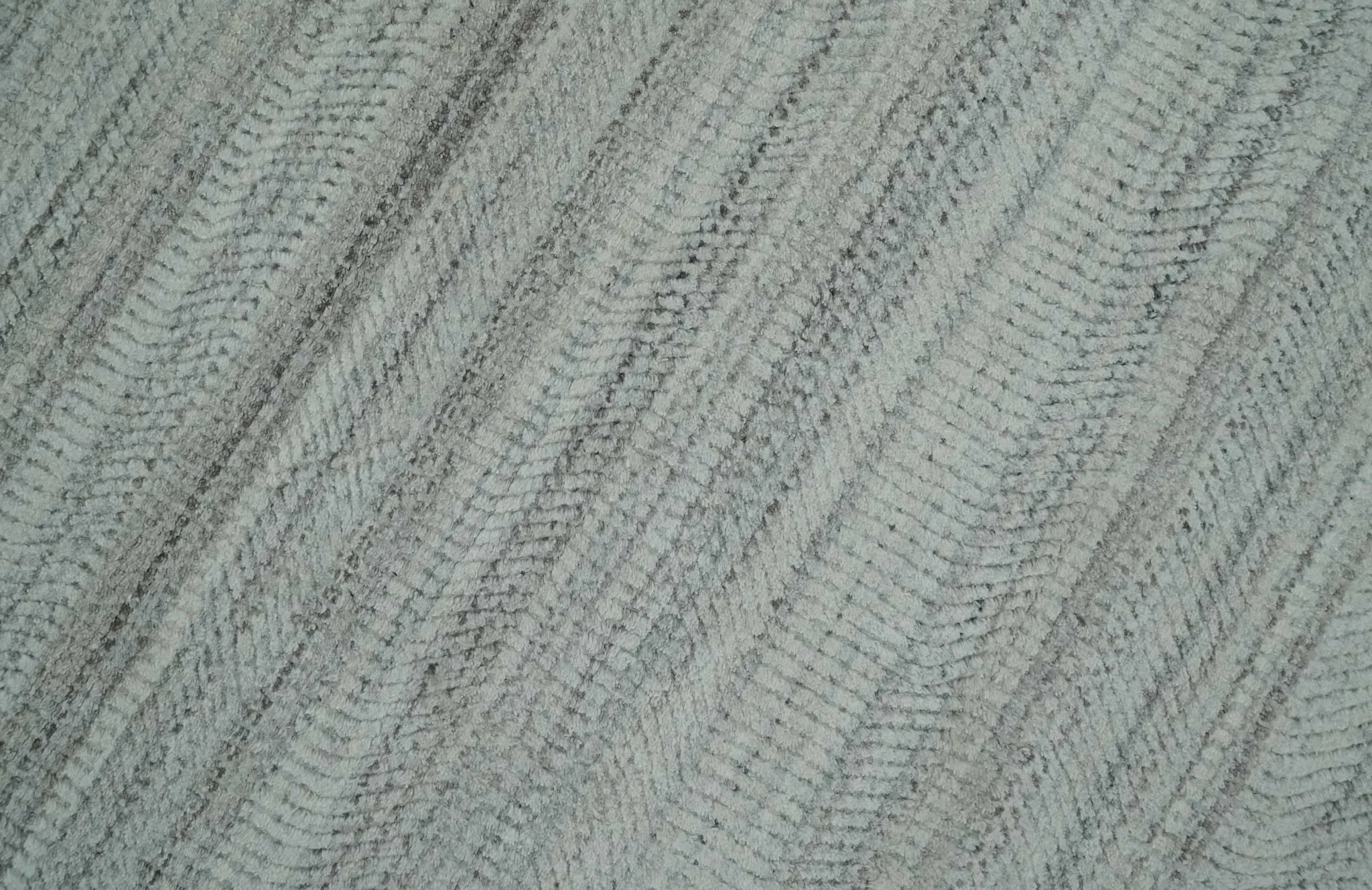 Shaded Beige, Camel and Brown Scandinavian 8x10 Hand Made Blended Wool Flatwoven Area Rug | KE4 - Image 4