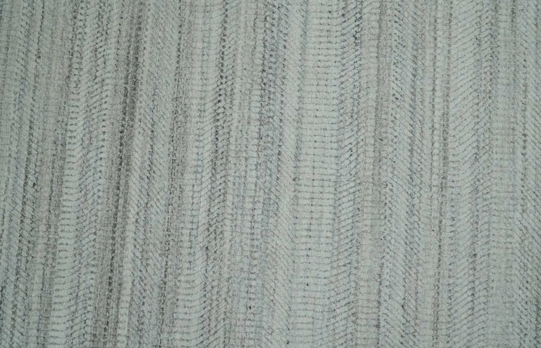 Shaded Beige, Camel and Brown Scandinavian 8x10 Hand Made Blended Wool Flatwoven Area Rug | KE4 - Image 9