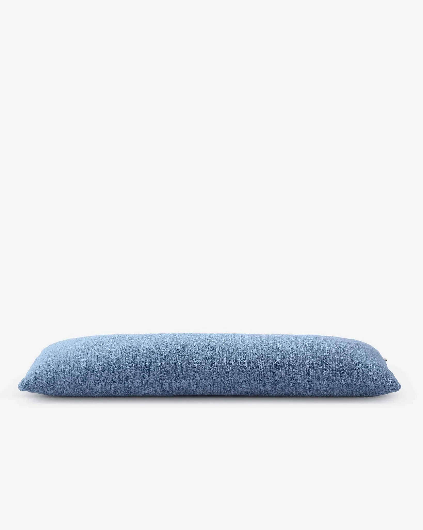 Solid Denim, Off White, Cloud Gray and Taupe Snug Body Pillow - Image 2