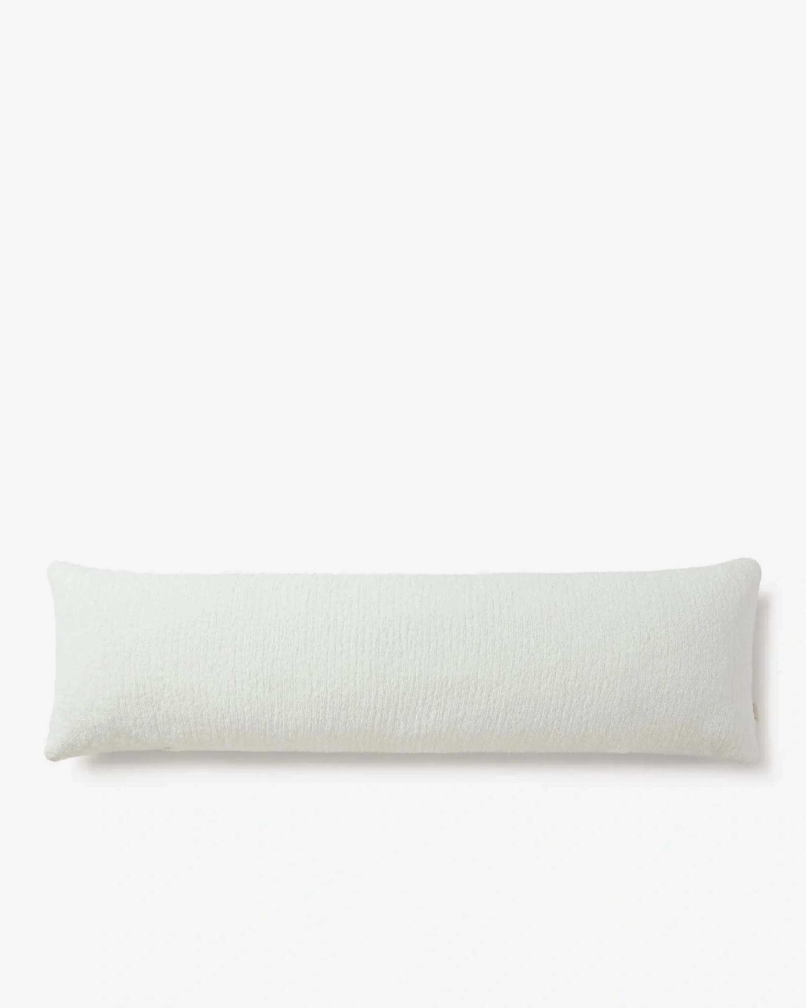 Solid Denim, Off White, Cloud Gray and Taupe Snug Body Pillow - Image 3