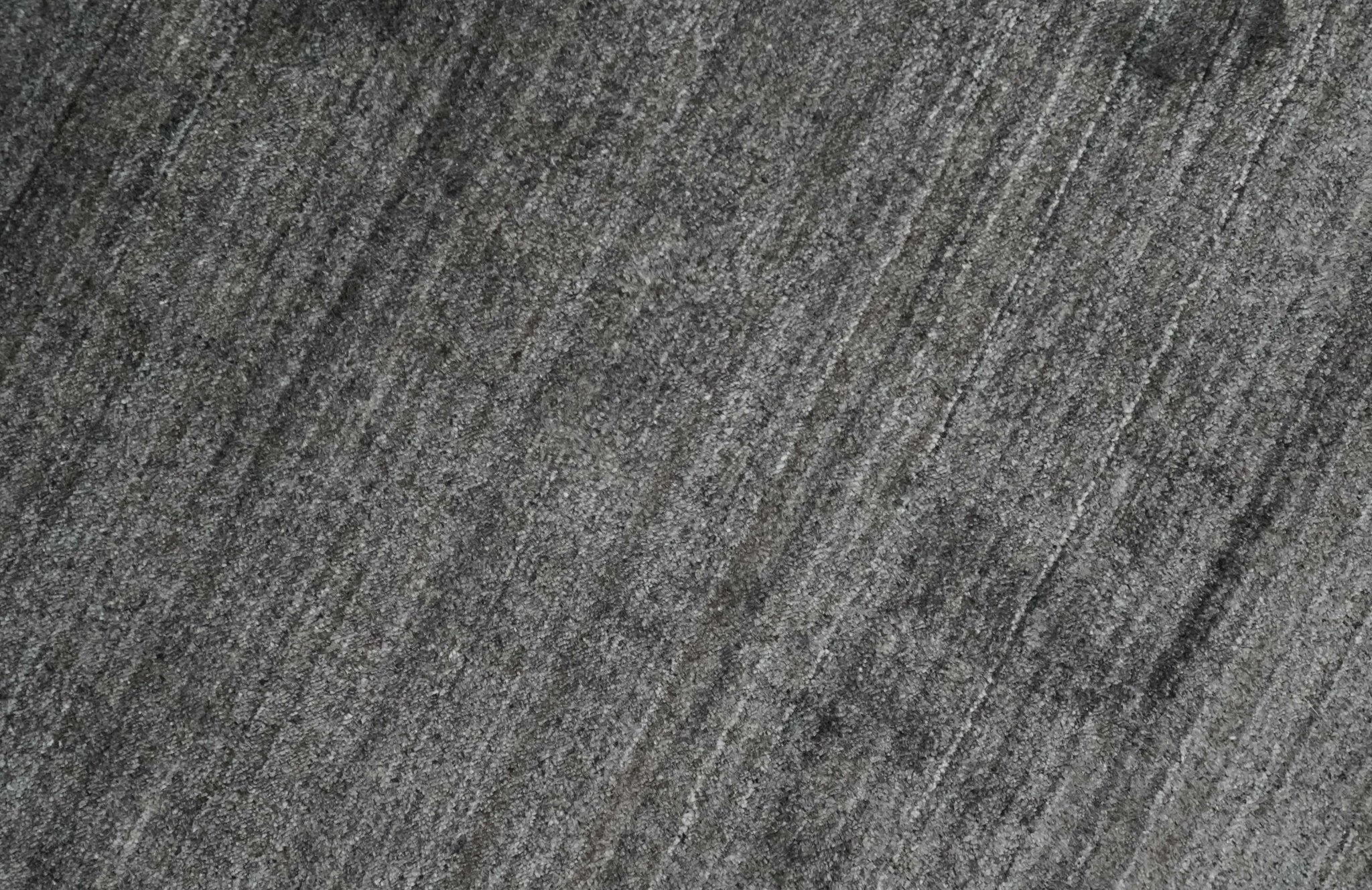 Solid Gray Scandinavian 5x7 Blended Wool Flatwoven Area Rug | HL21 - Image 5
