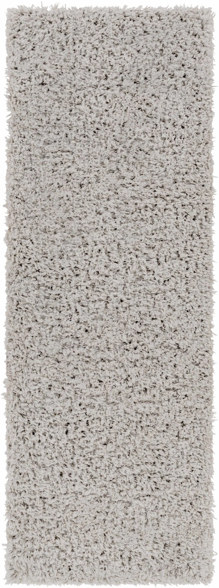 Modern Solid Gray Plush Pile Area Rug - Image 11