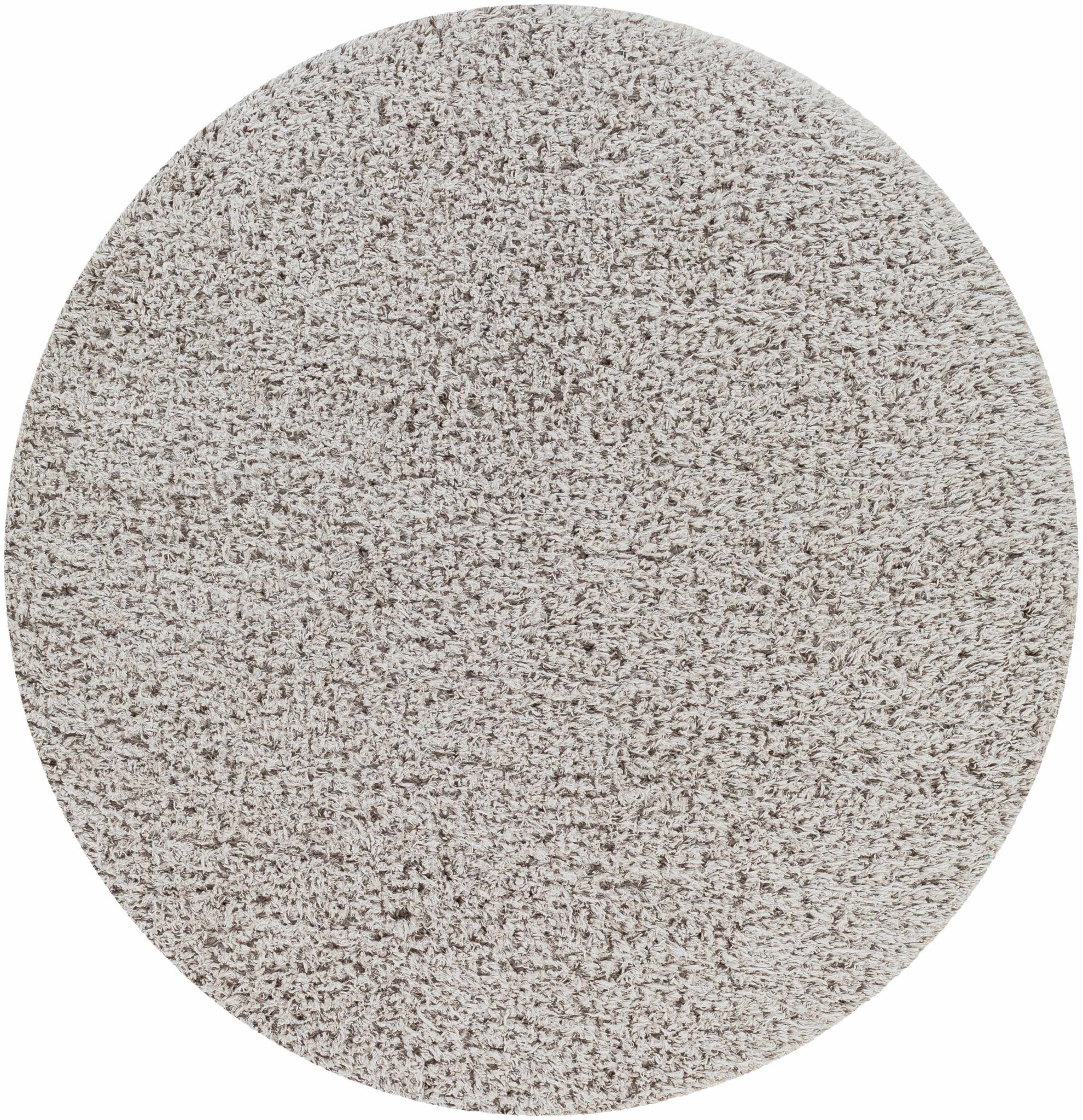 Modern Solid Gray Plush Pile Area Rug - Image 7