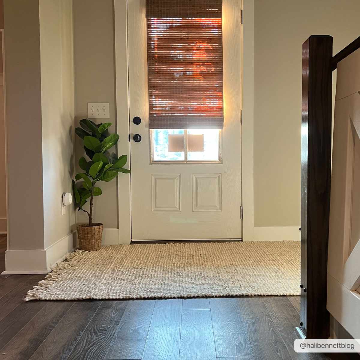 Contemporary Solid Hand Woven Tan Natural Fiber Jute Multi Size Area Rug - Image 11