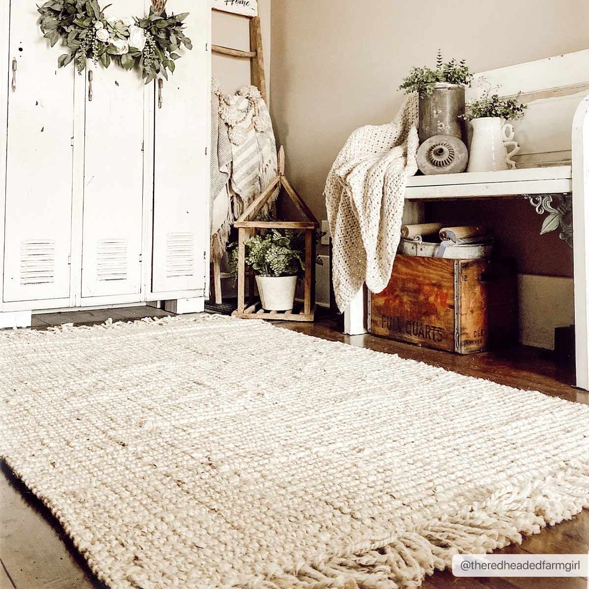 Contemporary Solid Hand Woven Tan Natural Fiber Jute Multi Size Area Rug - Image 12