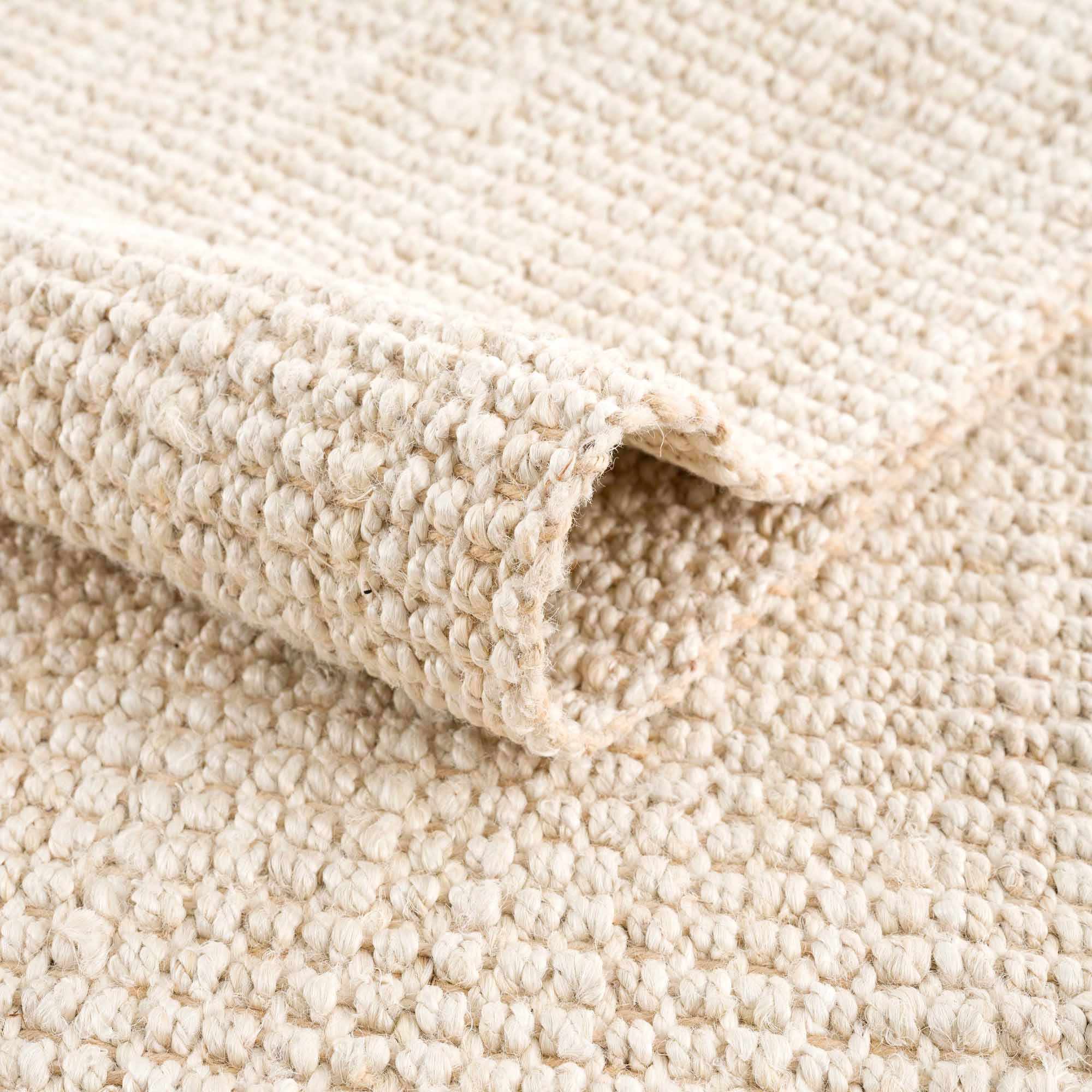 Contemporary Solid Hand Woven Tan Natural Fiber Jute Multi Size Area Rug - Image 18
