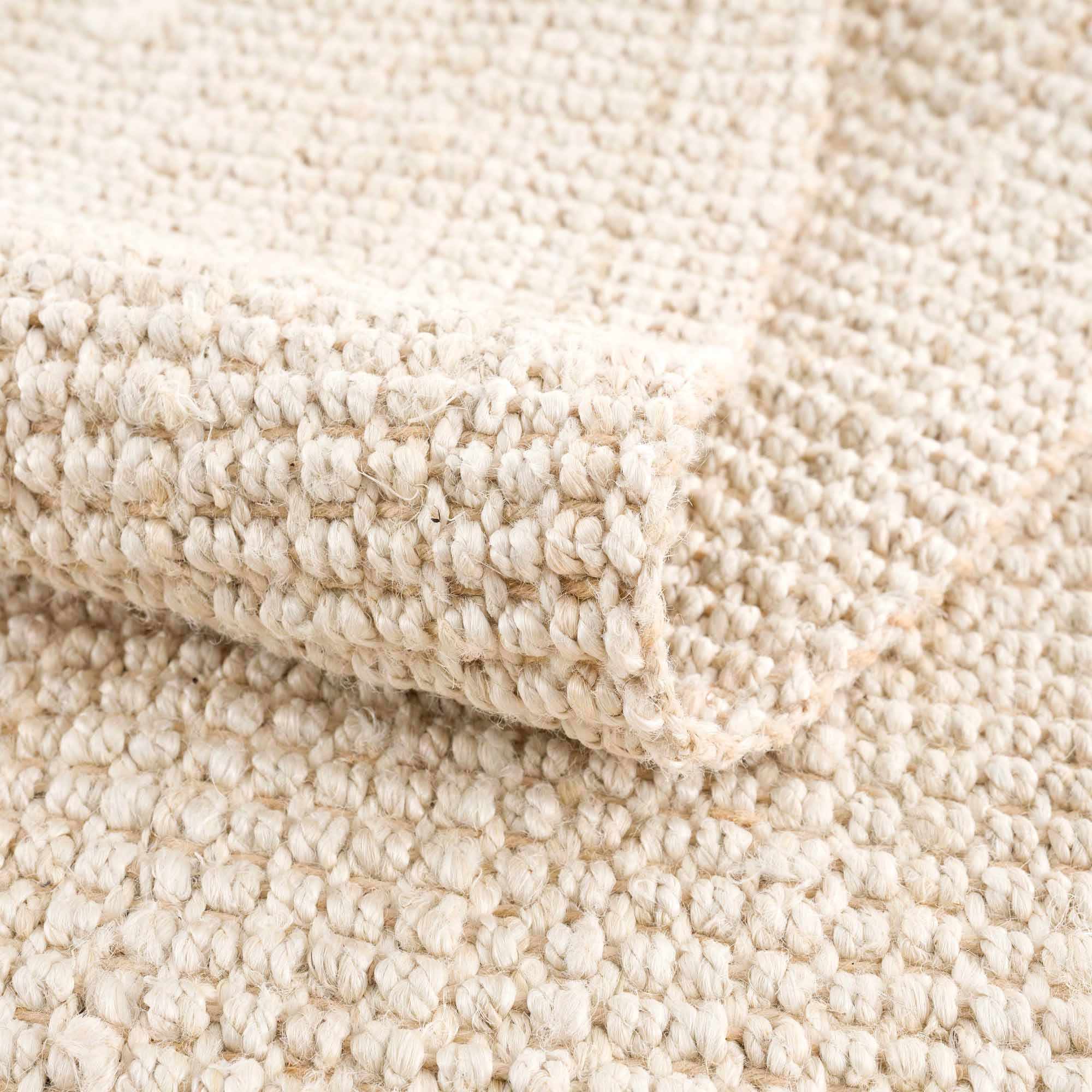 Contemporary Solid Hand Woven Tan Natural Fiber Jute Multi Size Area Rug - Image 19