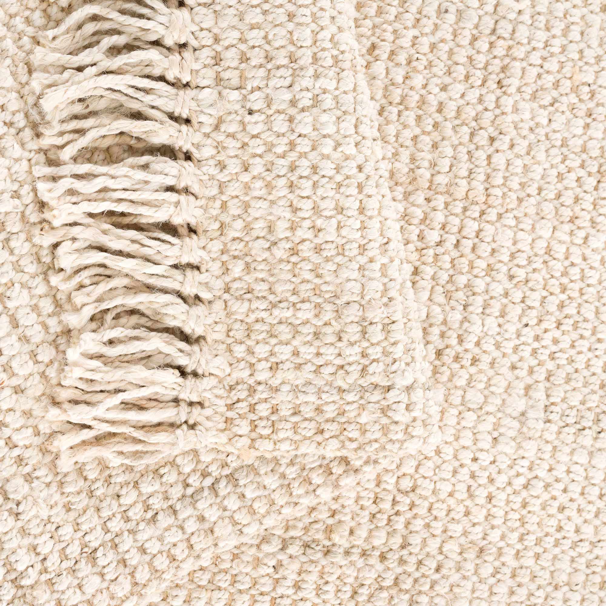 Contemporary Solid Hand Woven Tan Natural Fiber Jute Multi Size Area Rug - Image 22