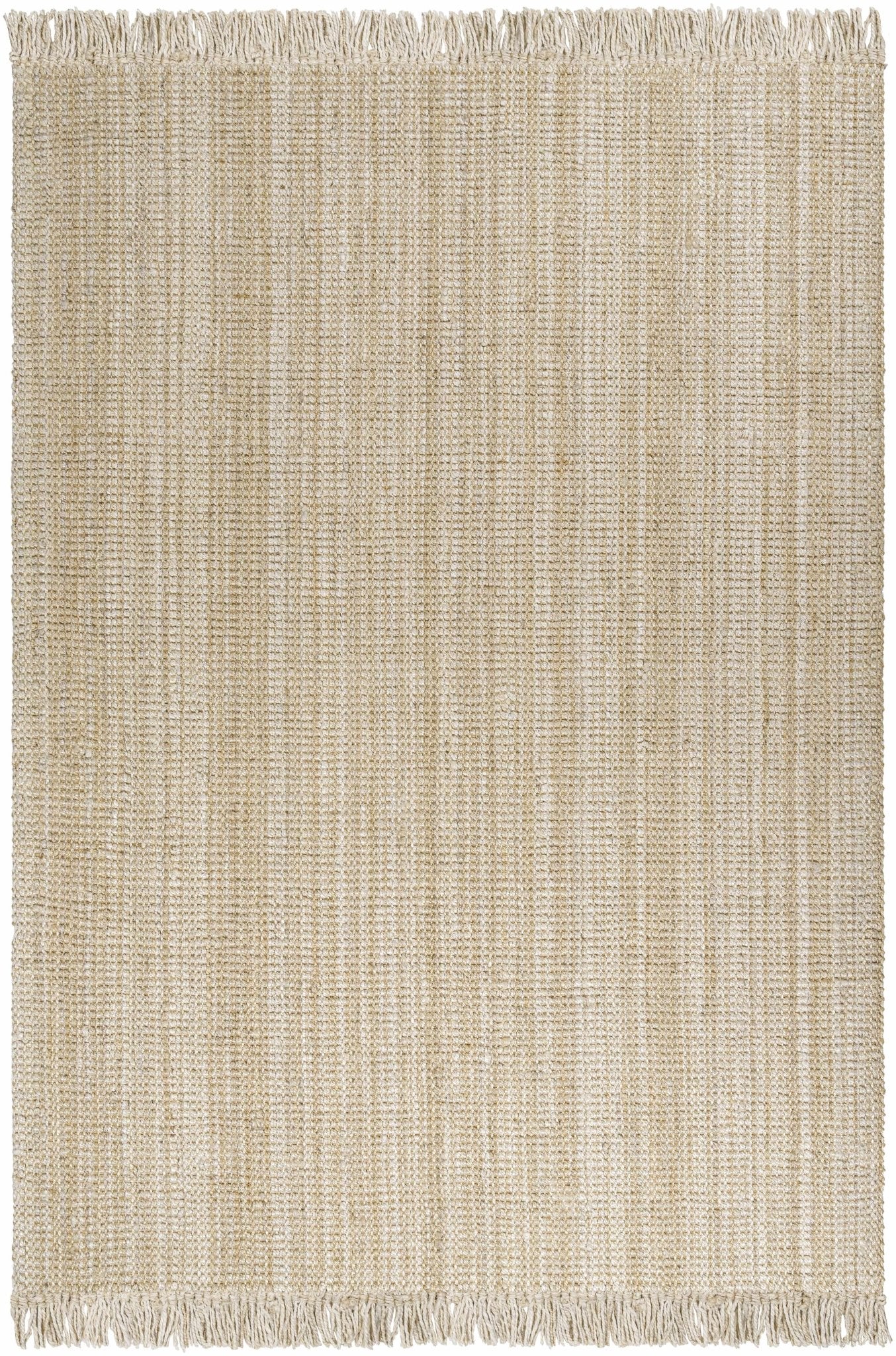Contemporary Solid Hand Woven Tan Natural Fiber Jute Multi Size Area Rug - Image 30