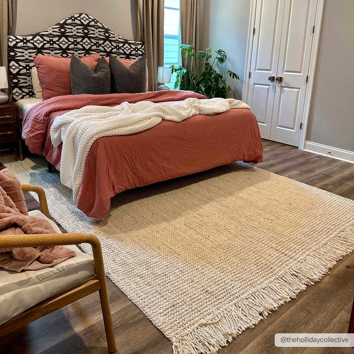 Contemporary Solid Hand Woven Tan Natural Fiber Jute Multi Size Area Rug - Image 7