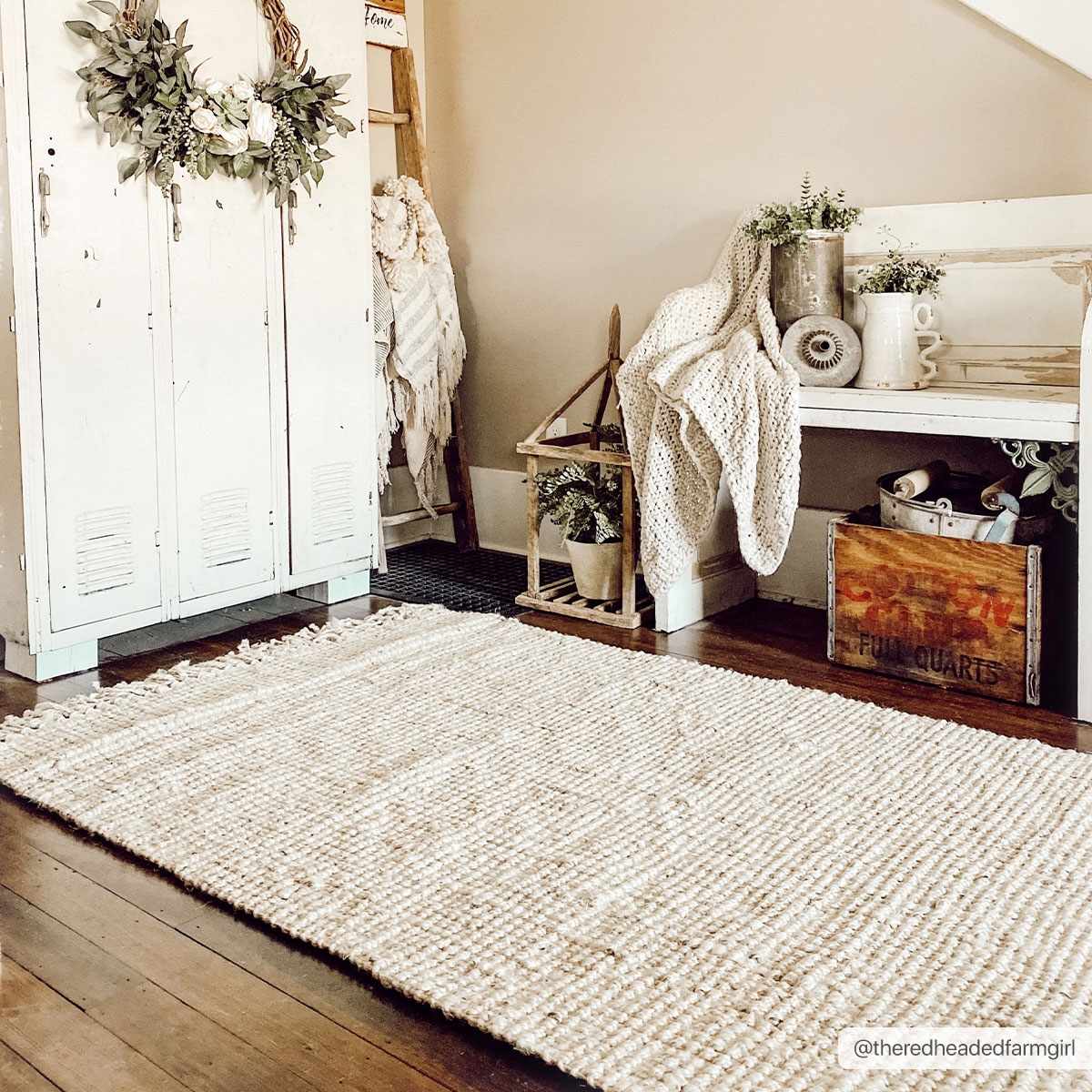 Contemporary Solid Hand Woven Tan Natural Fiber Jute Multi Size Area Rug - Image 9
