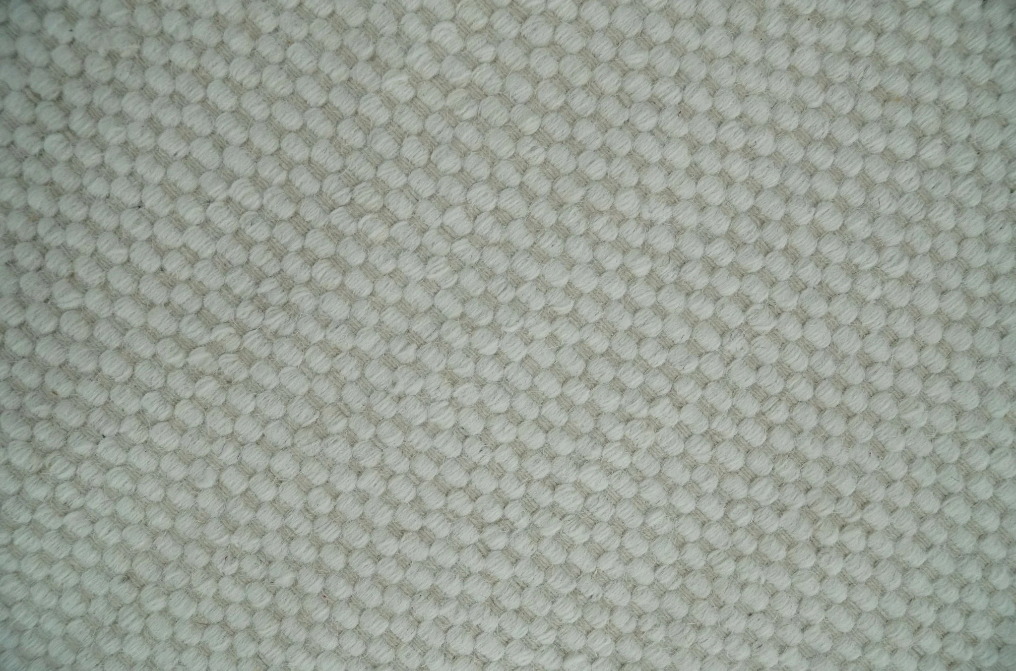 Solid Ivory White Hand made Dari Multi size 5x8, 5x7 and 8x11 Area Rug, Layering, Kids Rug | SOL7 - Image 5