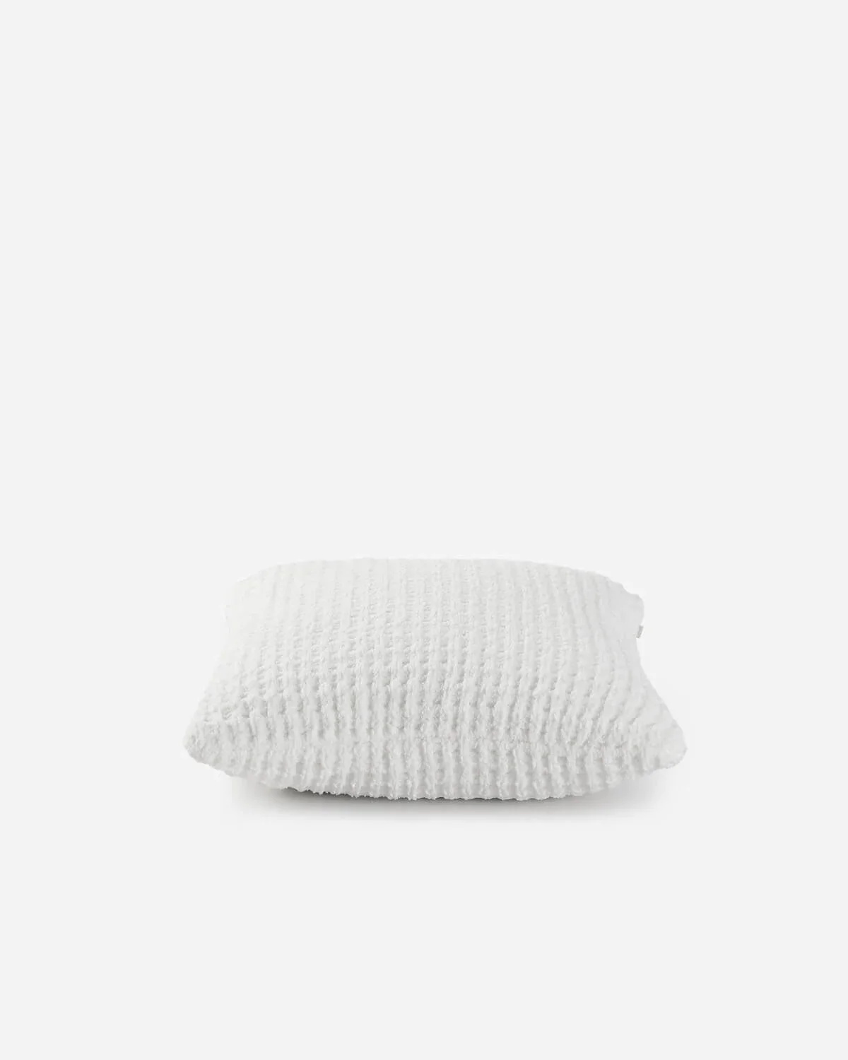 Solid Multi Color Crocheted Snug Waffle Throw Pillow - Image 21