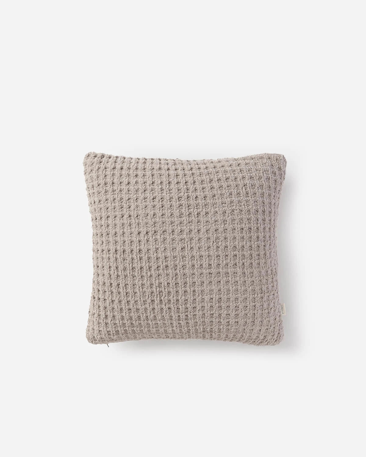 Solid Multi Color Crocheted Snug Waffle Throw Pillow - Image 37