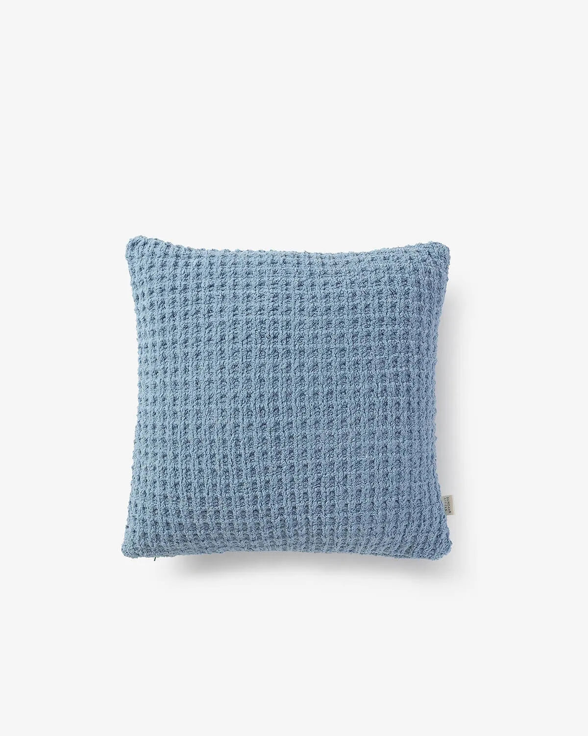 Solid Multi Color Crocheted Snug Waffle Throw Pillow - Image 45