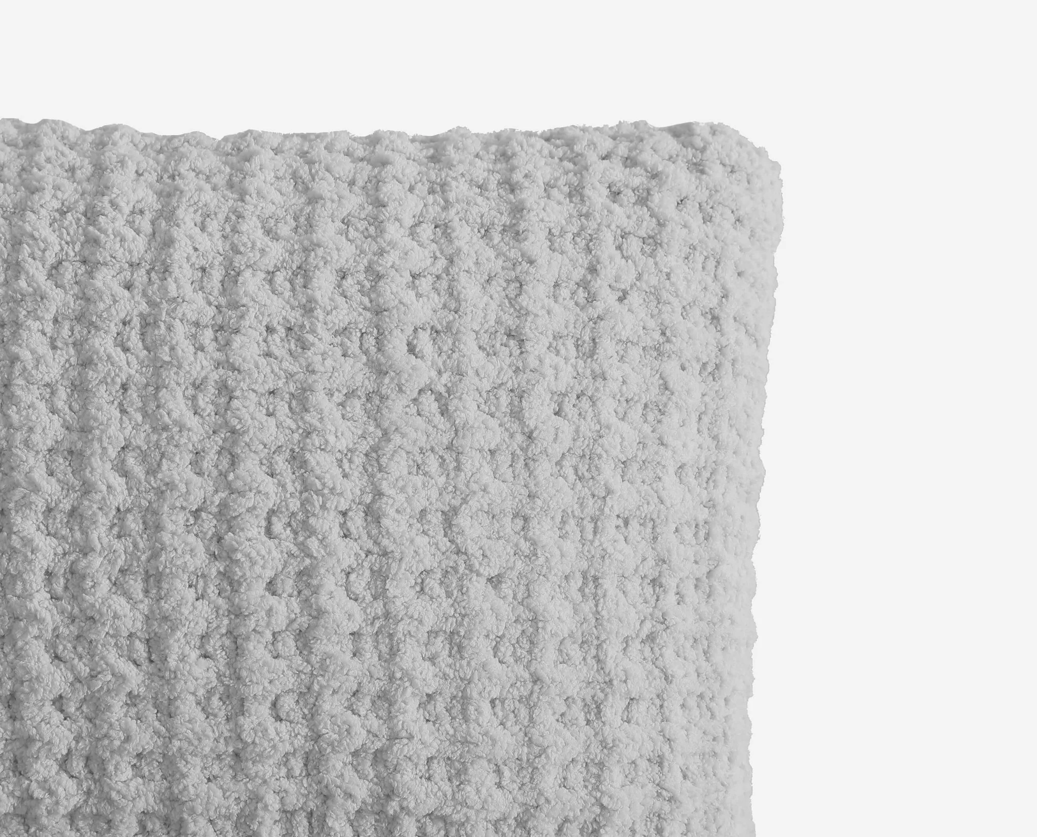 Solid Multi Color Crocheted Snug Waffle Mini Pillow - Image 10