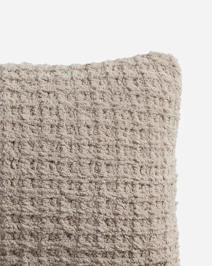 Solid Multi Color Crocheted Snug Waffle Mini Pillow - Image 13