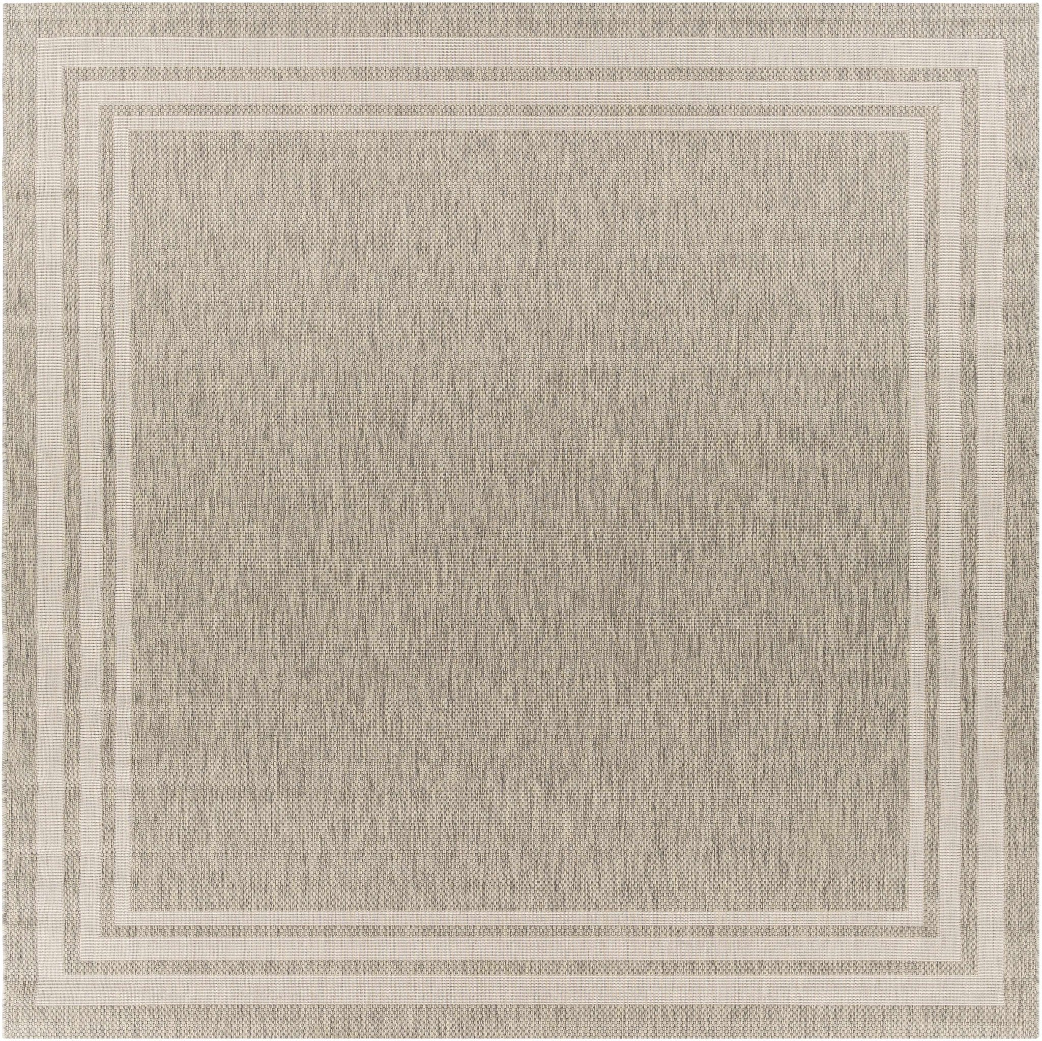Solid Beige and Ivory Indoor and Outdoor Multi size Area Rug - Image 11