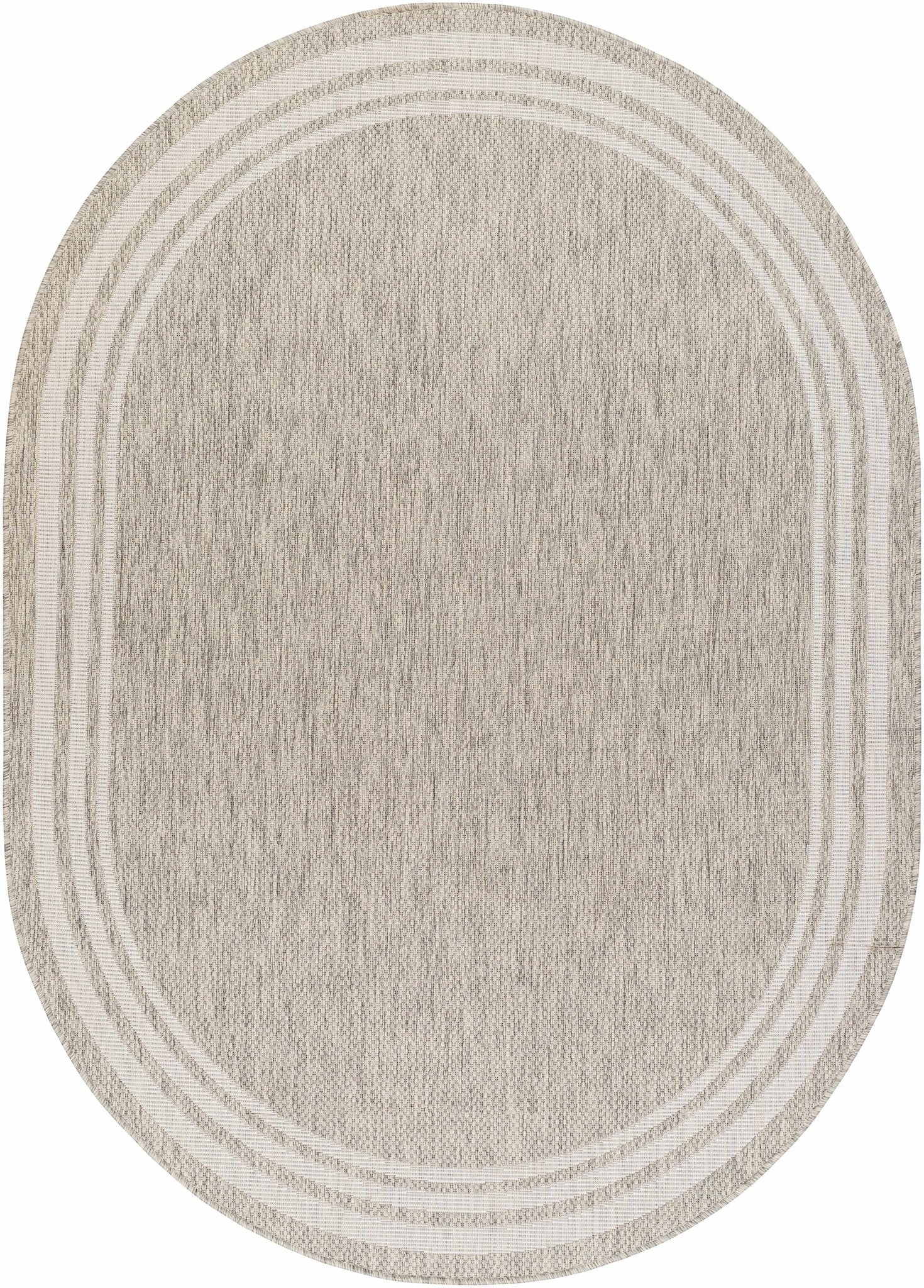 Solid Beige and Ivory Indoor and Outdoor Multi size Area Rug - Image 19