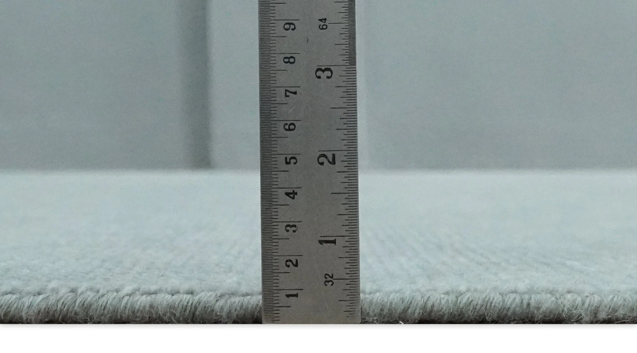 Solid Plain Gray Hand knotted Modern look 8x10 wool Area Rug - Image 8